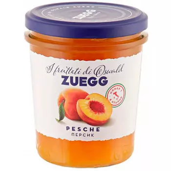 Конфитюр Zuegg Персик экстра 320 гр