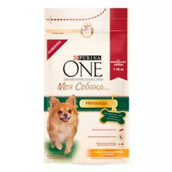 Корм для собак Purina One Моя Собака непоседа 1,5 кг