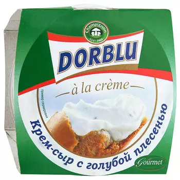 Крем-сыр Dorblu a la creme с голубой плесенью БЗМЖ 80 гр