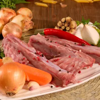 Кролик хребты для бульона (Ферма ИП Бондаренко П.В.) 1 кг