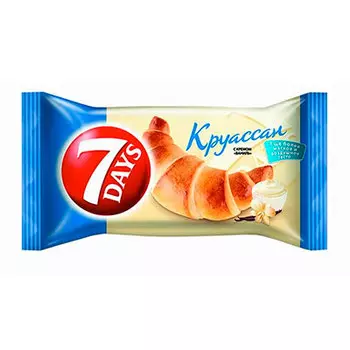 Круассан 7Days с кремом ваниль 65 гр