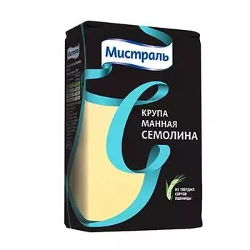 Крупа манная семолина Мистраль 450 гр