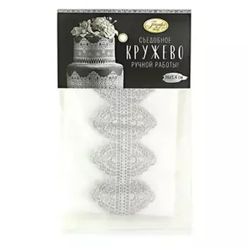 Кружево Парфэ съедобное 36х5,4см 3шт