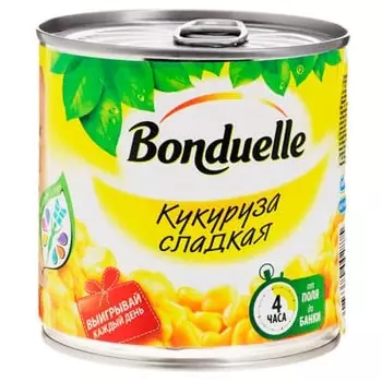 Кукуруза Bonduelle сладкая 340 гр