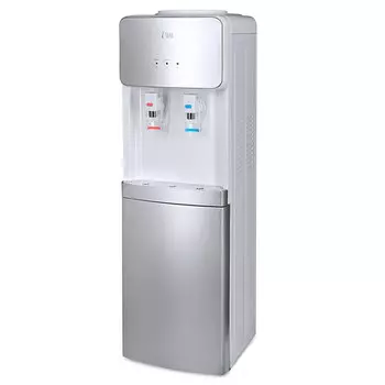 Кулер Ecotronic J21-LCE White+Silver (шкафчик 7 литров)