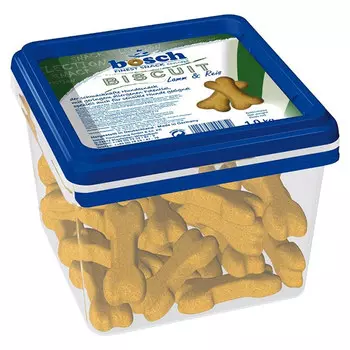 Лакомство для собак Bosch Biscuit с ягнёнком и рисом 1 кг
