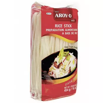 Лапша AROY-D рисовая 5мм 454 гр