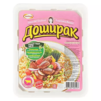 Лапша Доширак б/п телятина 90гр.