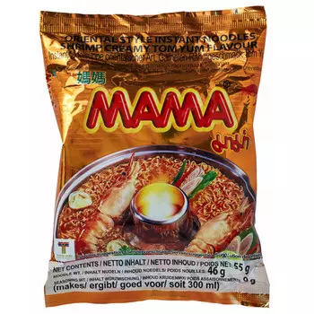 Лапша тайская Мама кремовый Том Ям 55 гр