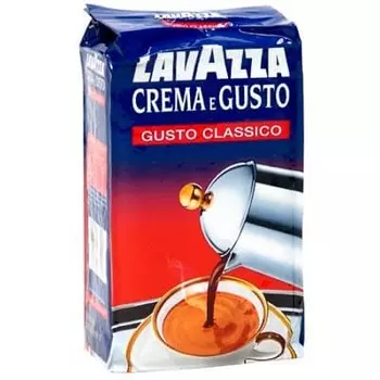 LavAzza / Лавацца Crema e gusto молотый 250 гр