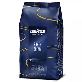 Кофе LavAzza / Лавацца Super Crema зерно в/у (1кг)