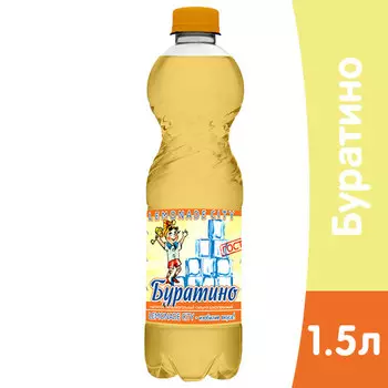 Lemonade City Буратино, 1,5 литра, газ, пэт, 6 шт. в уп