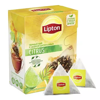 Lipton / Липтон Citrus (20пир.) (1шт.)