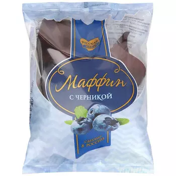 Маффин с черникой Русская Нива 80 гр