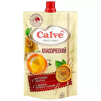 Майонезный соус Calve Классический 20% 200 гр