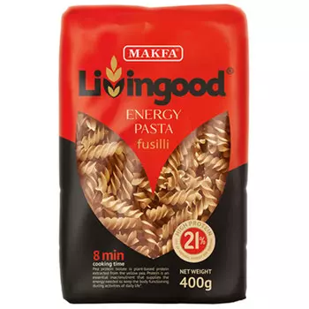 Макаронные изделия Makfa Livingood Fusilli 400 гр