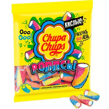 Мармелад Chupa Chups Роллсы мини 70 гр