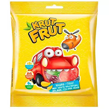 Мармелад жевательный KrutFrut машинки 30 гр