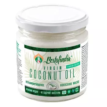 Масло кокосовое Bestofindia пищевое 500 мл
