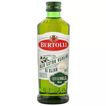 Масло оливковое Bertolli Extra Virgin Originale 500 мл