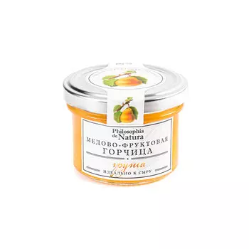 Медово-фруктовая горчица Груша (Philosophia de Natura) 100 гр