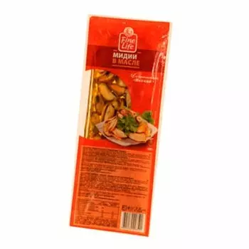 Мидии Fine Life в масле с пряностями Мехико 200 гр.