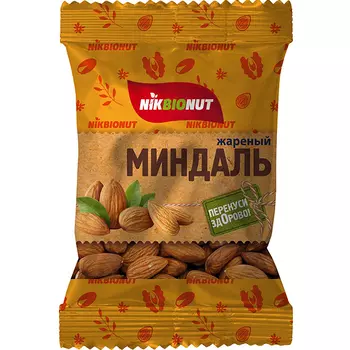 Миндаль Nikbionut жареный 40 гр