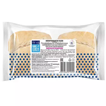 Мини-чиабатта Fazer Bie замороженный 2х100 гр