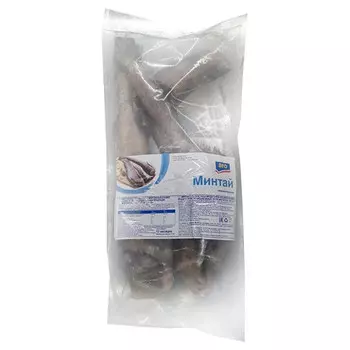 Минтай ARO без головы замороженный 0,8-1,3 кг