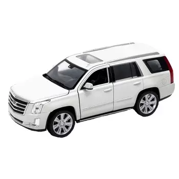 Модель машины Cadillac Escalade белый масштаб 1:24