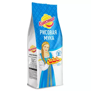 Мука Кудесница рисовая 500 гр