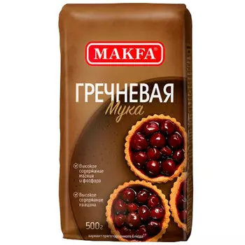 Мука Makfa гречневая 500 гр