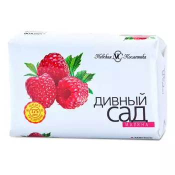 Мыло Дивный сад Невская Косметика малина 90 гр