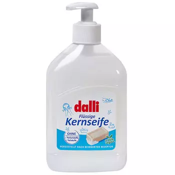 Мыло жидкое Dalli Fl?ssige-Kernseif 100% vegan 500 мл