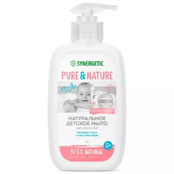 Мыло жидкое Synergetic детское 0+ 250 мл