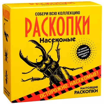 Набор для проведения раскопок Насекомые