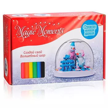 Набор Magic Moments Создай волшебный шар Снеговики