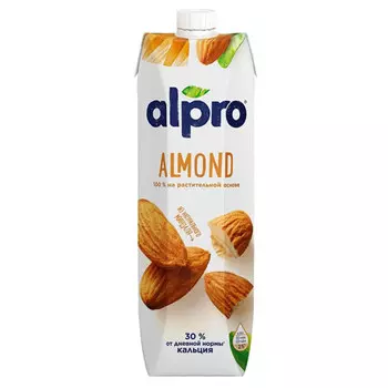 Напиток Alpro миндальный 1 литр