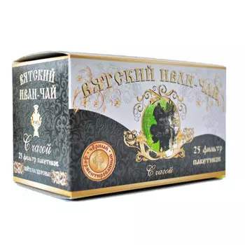 Напиток чайный Вятский Иван-чай с чагой 25 пак