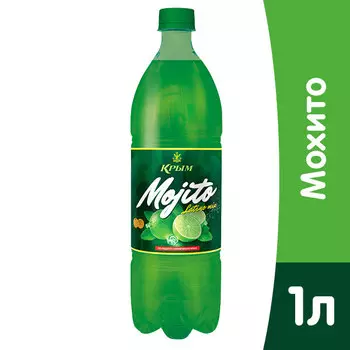 Напиток Крым мохито 1 литр, газ, пэт, 12 шт. в уп.