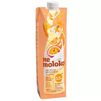 Напиток NeMoloko овсяный фруктовый Экзотик 0,5% 1 литр