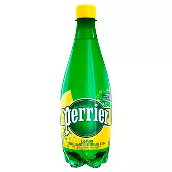 Напиток Perrier со вкусом лимона 0,5 литра, газ, пэт, 24 шт. в уп.
