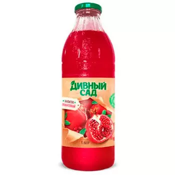 Напиток сокосодержащий Дивный Сад 3+ гранатовый 1 литр