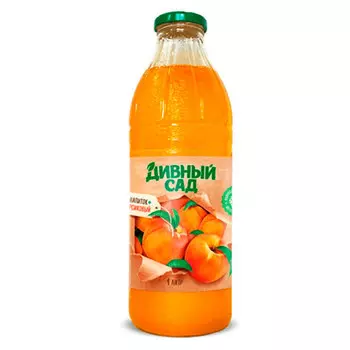 Напиток сокосодержащий Дивный Сад 3+ персиковый 1 литр