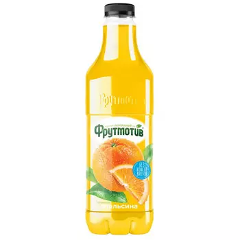 Напиток сокосодержащий Фрутмотив апельсиновый 1.5 литра, 6 шт. в уп.
