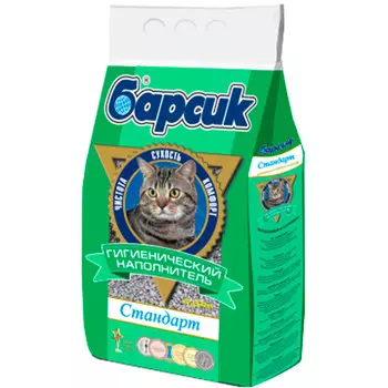 Наполнитель Барсик Стандарт впитывающий 4,54 л