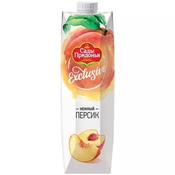Нектар Сады Придонья Exclusive Нежный персик 1 литр