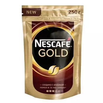 Nescafe / Нескафе gold растворимый м/у (250гр)