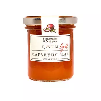Низкокалорийный Джем Light Маракуйя-чиа Philosophia de Natura 180 гр
