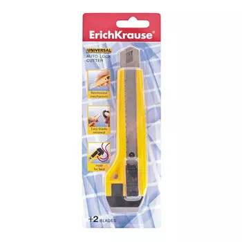 Нож канцелярский Erich Krause 18мм